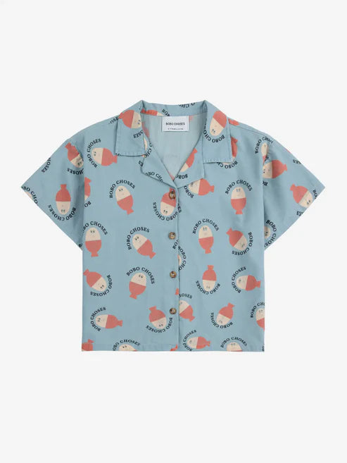 morning all over shirt denim - Bobo Choses SS25