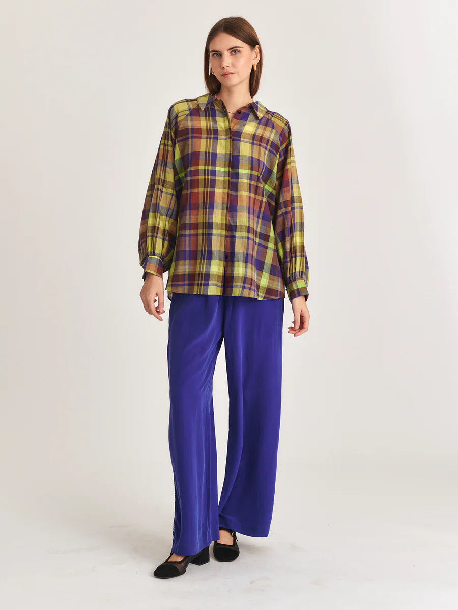 shirt lulu tunic forest AW24
