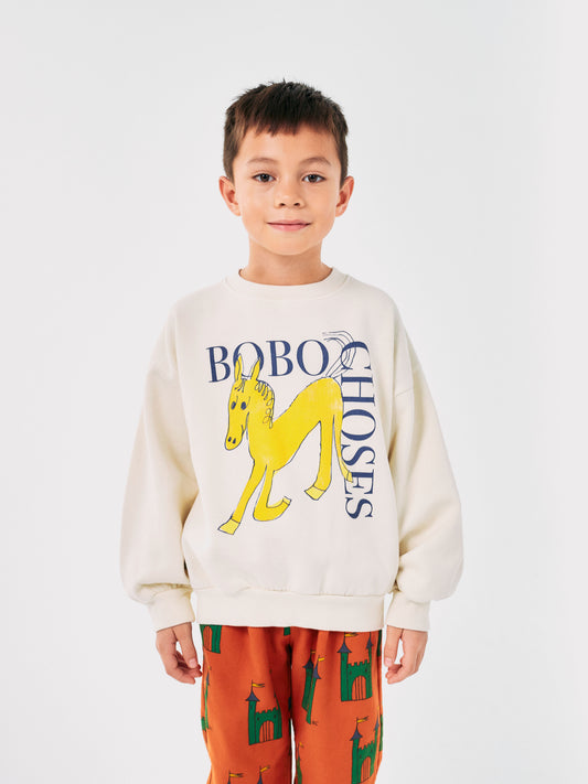 sweater Wonder House White - BOBO CHOSES